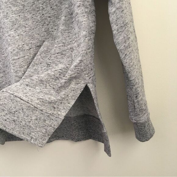GAP heather gray high low sweatshirt | Size XS - Picture 5 of 7